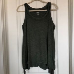 Mossimo green tank size M